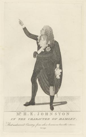 John Kay Mr. H. E. Johnston in the Character of Hamlet