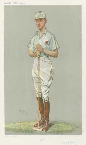 Leslie Matthew 'Spy' Ward Polo Players - Vanity Fair. 'Buck'. Mr. Walter S. Buckmaster. 4 September 1907