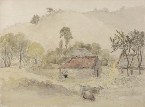 Samuel Palmer The Barns