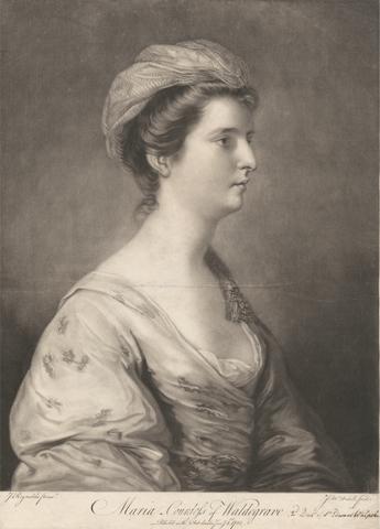 James McArdell Maria Countess Waldegrave