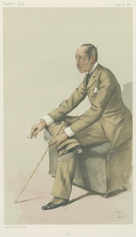 Theobald Chartran Politicians - Vanity Fair - 'B'. The Marquis of Blandford. June 18, 1881