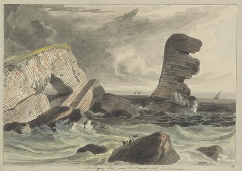 unknown artist The Eligug-stack, near St. Gowans Head, Pembrokeshire