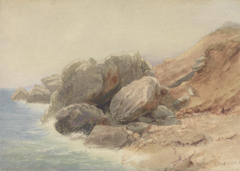 John Brett Study of Rocks