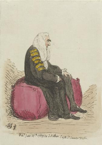 Untitled (Seated Barrister)