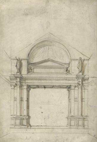 Alfred Stevens Architectural Design, probably for a church