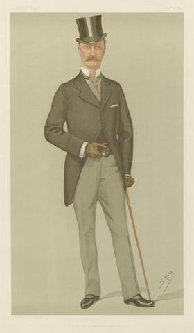 Leslie Matthew 'Spy' Ward Vanity Fair: Royalty; 'H.R.H. The Crown Prince of Denmark', Prince Christian Frederick Charles William, December 12, 1895