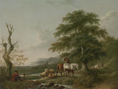 Charles Towne Landscape with a Shepherd