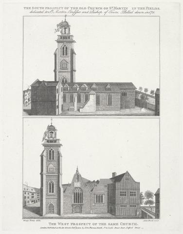 The South Prospect of the Old Church of St. Martin in the Fields
