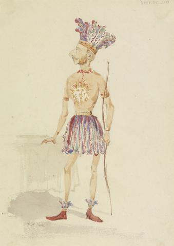 George Augustus Sala Englishman in Inca Costume