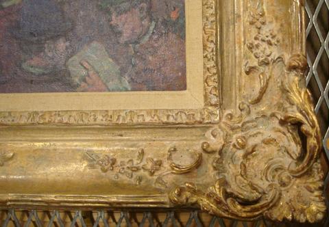 unknown framemaker British (?), Louis XV style frame
