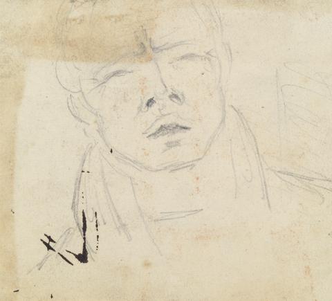 Benjamin Robert Haydon Study of a Man Sneezing