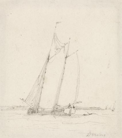 unknown artist A Sailing Barge in the Downs