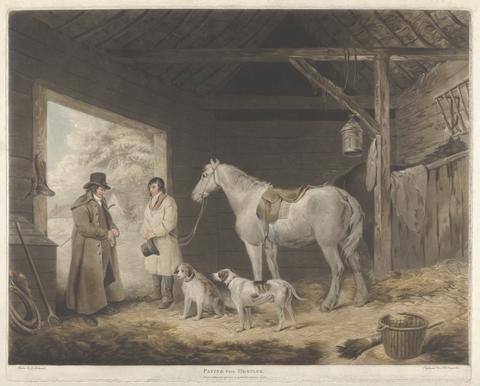 Samuel William Reynolds Angling: Paying the Hostler