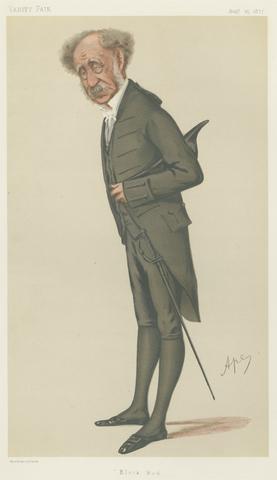 Carlo Pellegrini Politicians - Vanity Fair. 'Black Rod'. Gen. The Rt. Hon. Sir William Thomas Knollys. 25 August 1877