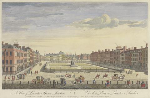 Thomas Bowles A View of Leicester Square, London