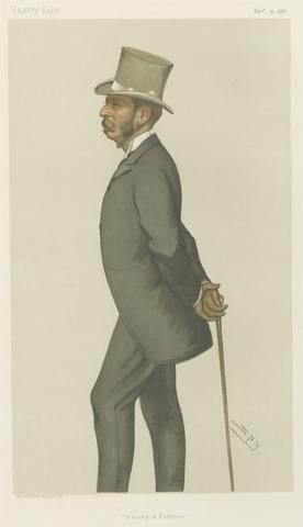 Leslie Matthew 'Spy' Ward Vanity Fair: Turf Devotees; 'Racing and Politics', The Hon. Algernon William Fulke-Grevile, December 31, 1881