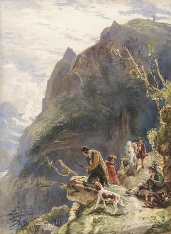 John Frederick Lewis Tyrolese Hunters