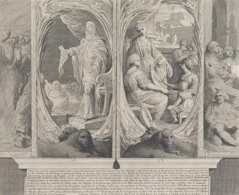 James Barry His Majesty Recommending a Law (Designs for the Walls of the Great Room of the Society for the Encouragement of the Arts)