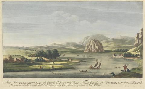 unknown artist The Castle of Dumbritton from Kilpatrick