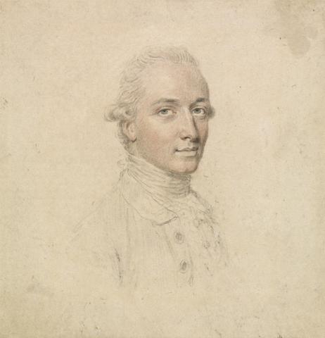 John Smart Portrait of a Young Man taken from the Life, facing right