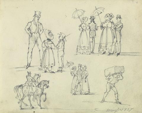 Joseph Nash Sketches of Towns People