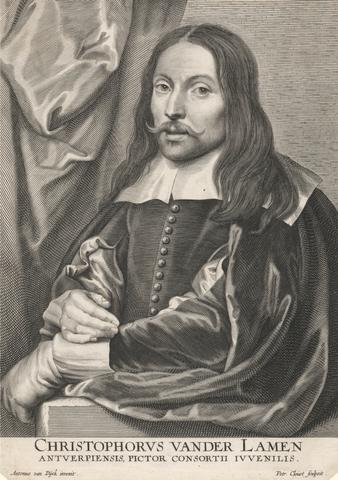 Peter Clouet Christophorus van der Lamen Antuerpiensis, Pictor Consortii Juvenilis