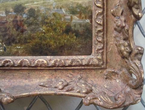 unknown artist British pseudo-Rococo frame