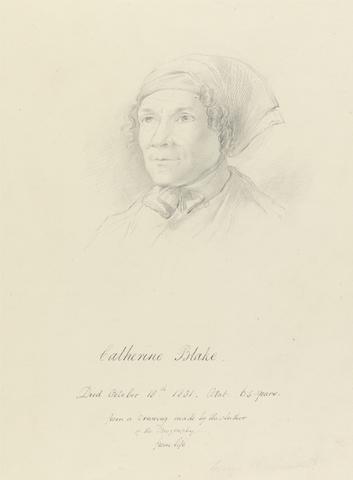 George Richmond Portrait of Catherine Blake