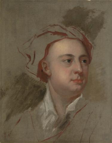 William Aikman An Unfinished Study of the Head of James Thomson