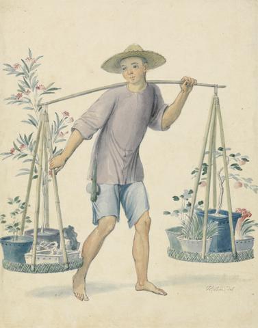 Thomas Stothard Chinese Flower Seller