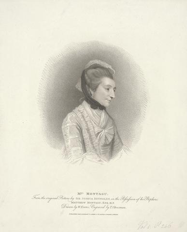 Thomas Cheesman Mrs. Montagu
