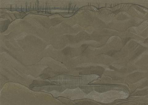 Paul Nash A Shell Crater