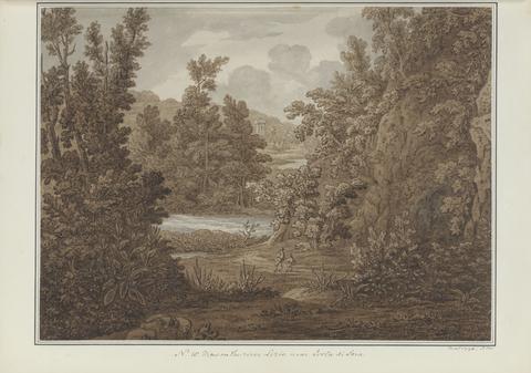 Sir Richard Colt Hoare View on the river Liris, near Isola di Sora