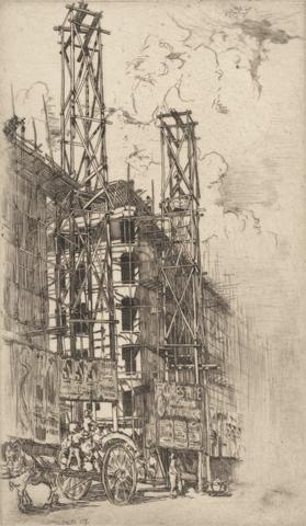 Ernest Stephen Lumsden Paris in Construction, No. 5