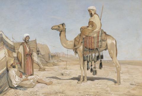 John Frederick Lewis A Bedouin Encampment; or, Bedouin Arabs