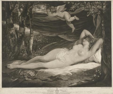 William Ward The Sleeping Nymph