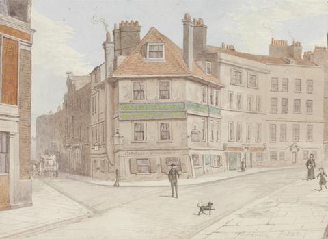 John Phillipps Emslie Northumberland Head Inn at Corner of Fort St. and Gun St., Spitalfields
