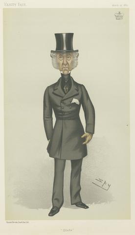 Leslie Matthew 'Spy' Ward Politicians - Vanity Fair. 'Slate'. Lord Penthyn. 25 March 1882