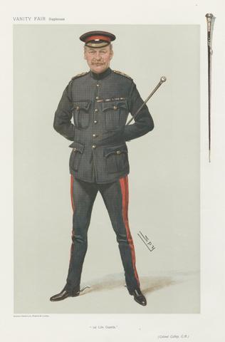 Leslie Matthew 'Spy' Ward Vanity Fair: Military and Navy; '1st Life Guards', Colonel Calley, October 3, 1906