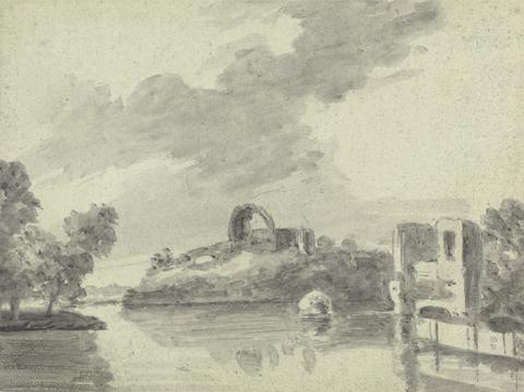 Rev. William Gilpin River view with Ruins