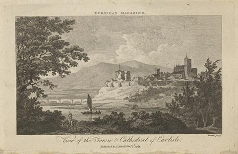 Thomas Morris View of the Town and Cathedral of Carlisle