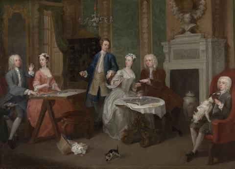 William Hogarth Portrait of a Family
