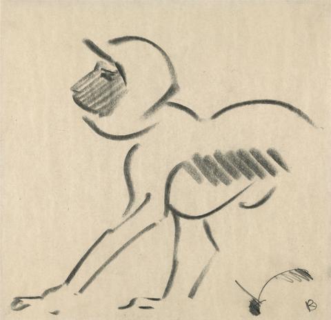 Henri Gaudier-Brzeska Crouching Monkey