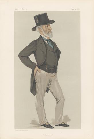 unknown artist Vanity Fair - Businessmen and Empire Builders. 'Glasgow.' Mr. Charles Tennant, M.P. - 9 June 1883
