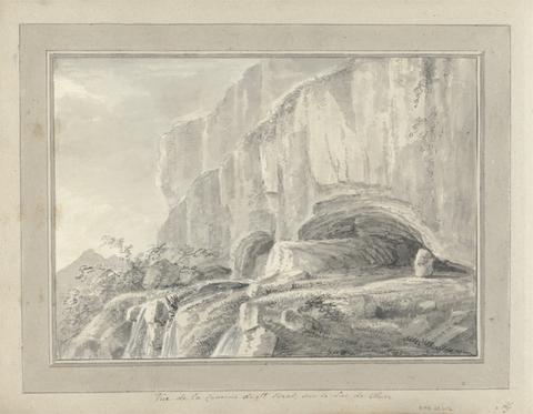 Amos Green Views in England, Scotland and Wales: Vue de la Caverne de St. Beat, sur le Lac De Thun