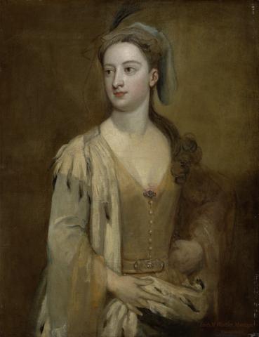Sir Godfrey Kneller Lady Mary Wortley Montagu