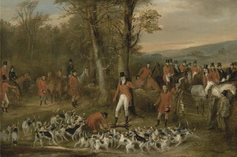 Francis Calcraft Turner The Berkeley Hunt, 1842: The Death