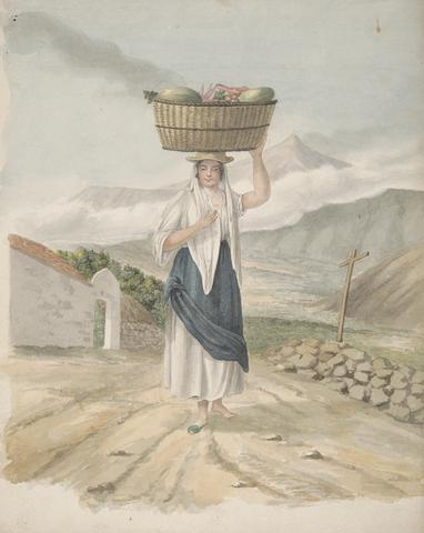 Alfred Diston Female huckster of Port Orotava