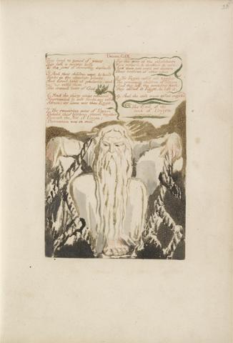 William Blake The First Book of Urizen, Plate 27, "They Lived a Period of Years . . . ." (Bentley 28)
