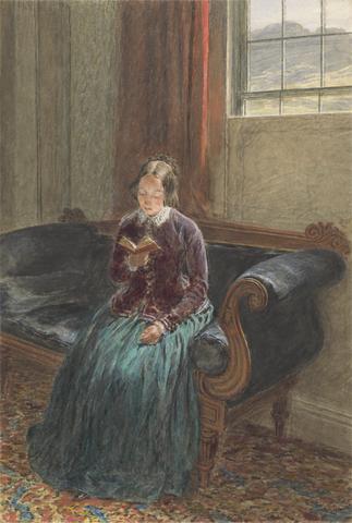 William Henry Hunt A Lady Reading